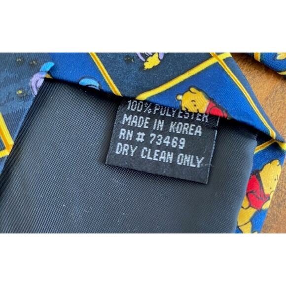 Vintage Disney Winnie the Pooh Men's Tie - With Tag - Picture 6 of 6